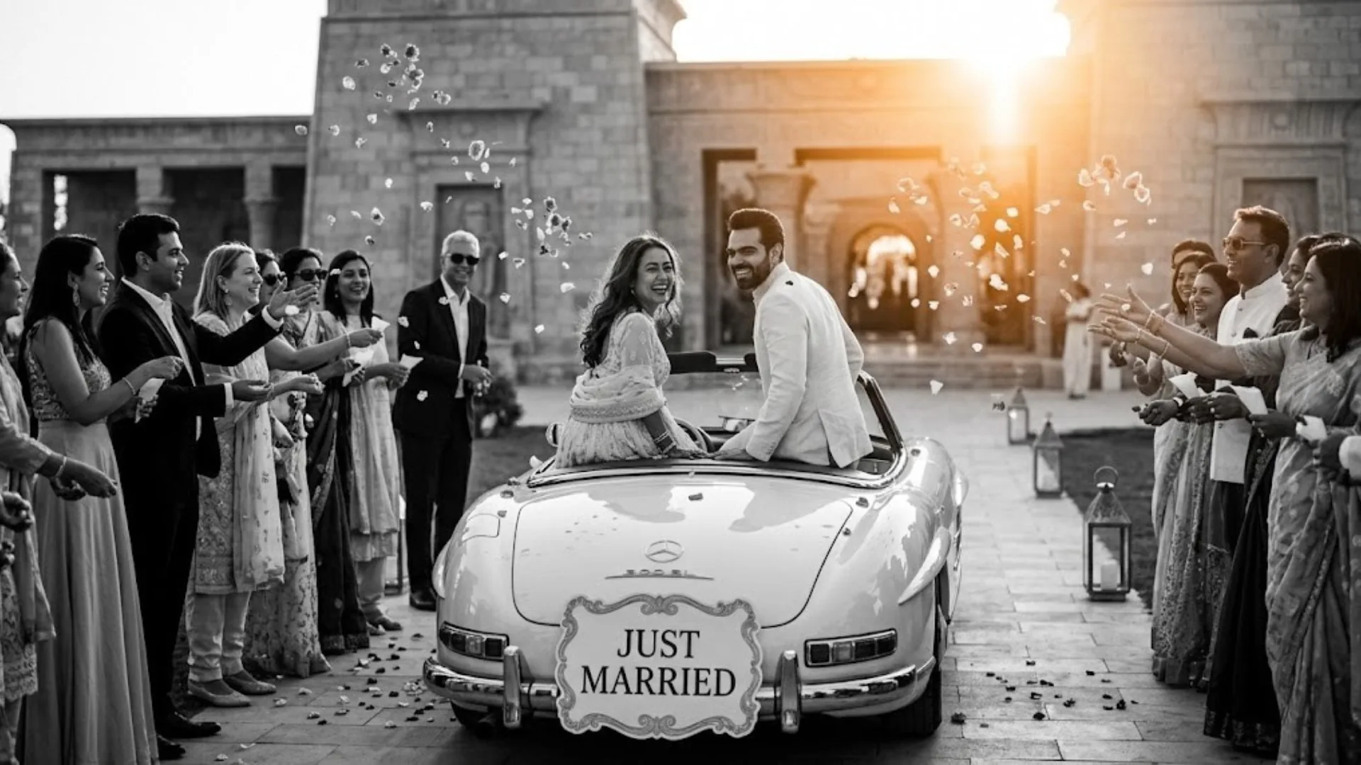 Prompt 10 — Just Married Send-off